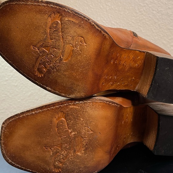 Darling FREEBIRD by Steven Leather Dart Lace Up Boots Whiskey Size 9 LOW PRICE! - Picture 8 of 9